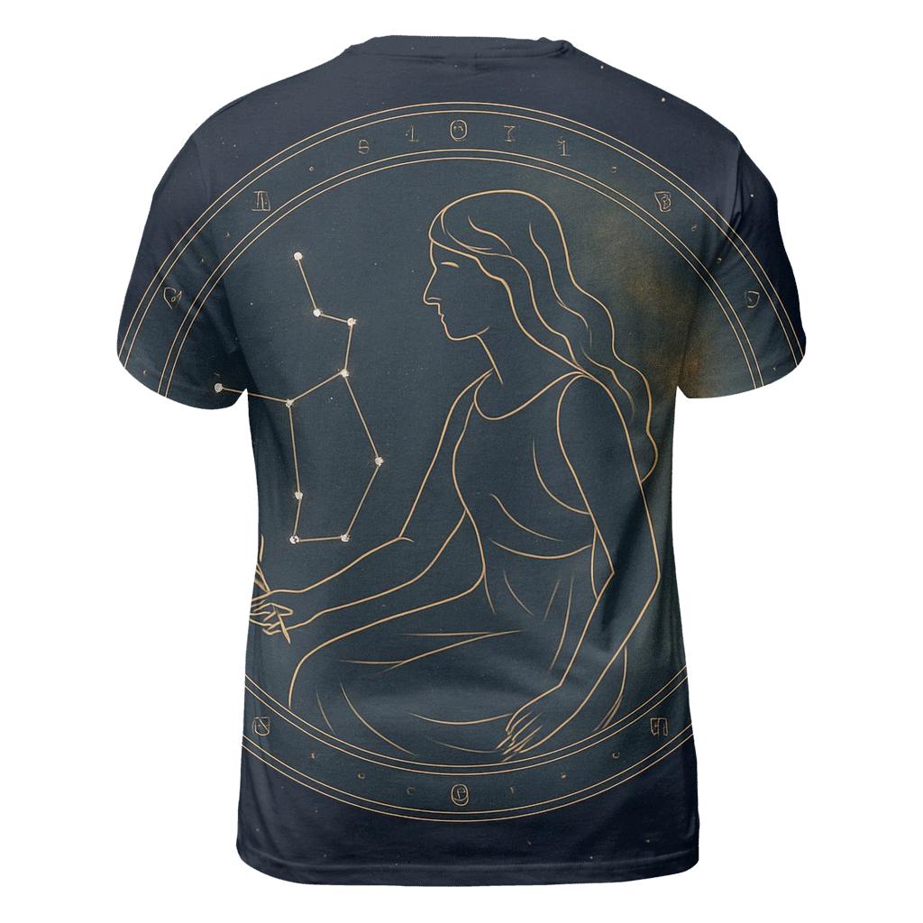 Virgo Harvest Star Maiden Chart trendy printed shirt styles