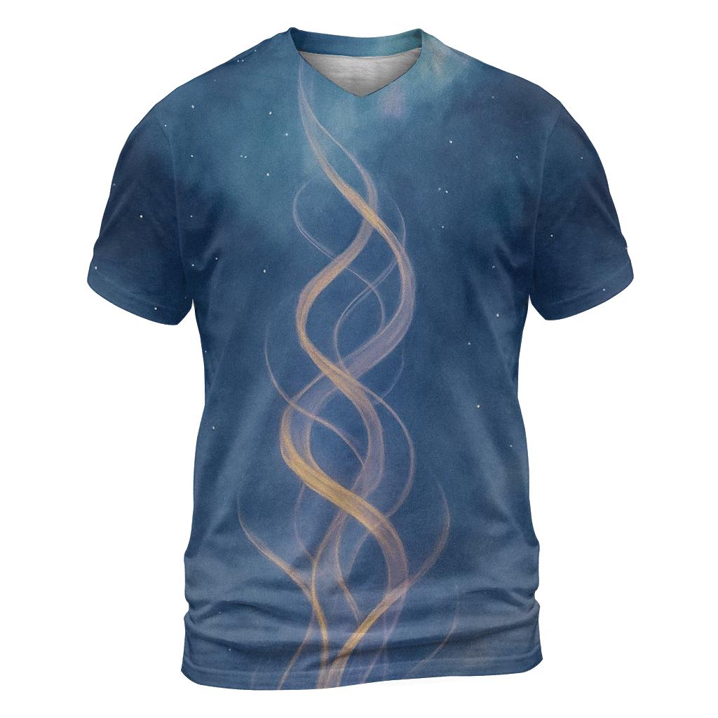 Aurora Prayer Threads unique graphic print tees