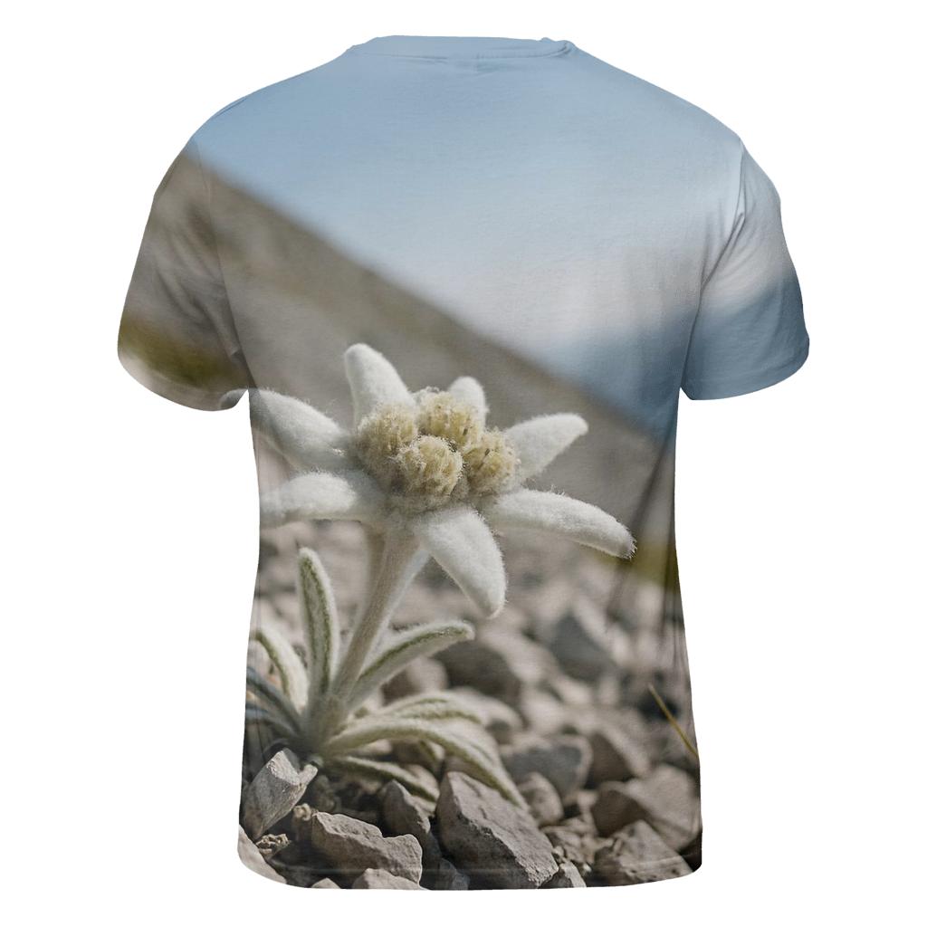 Edelweiss On Alpine Limestone Scree personalized full print shirts