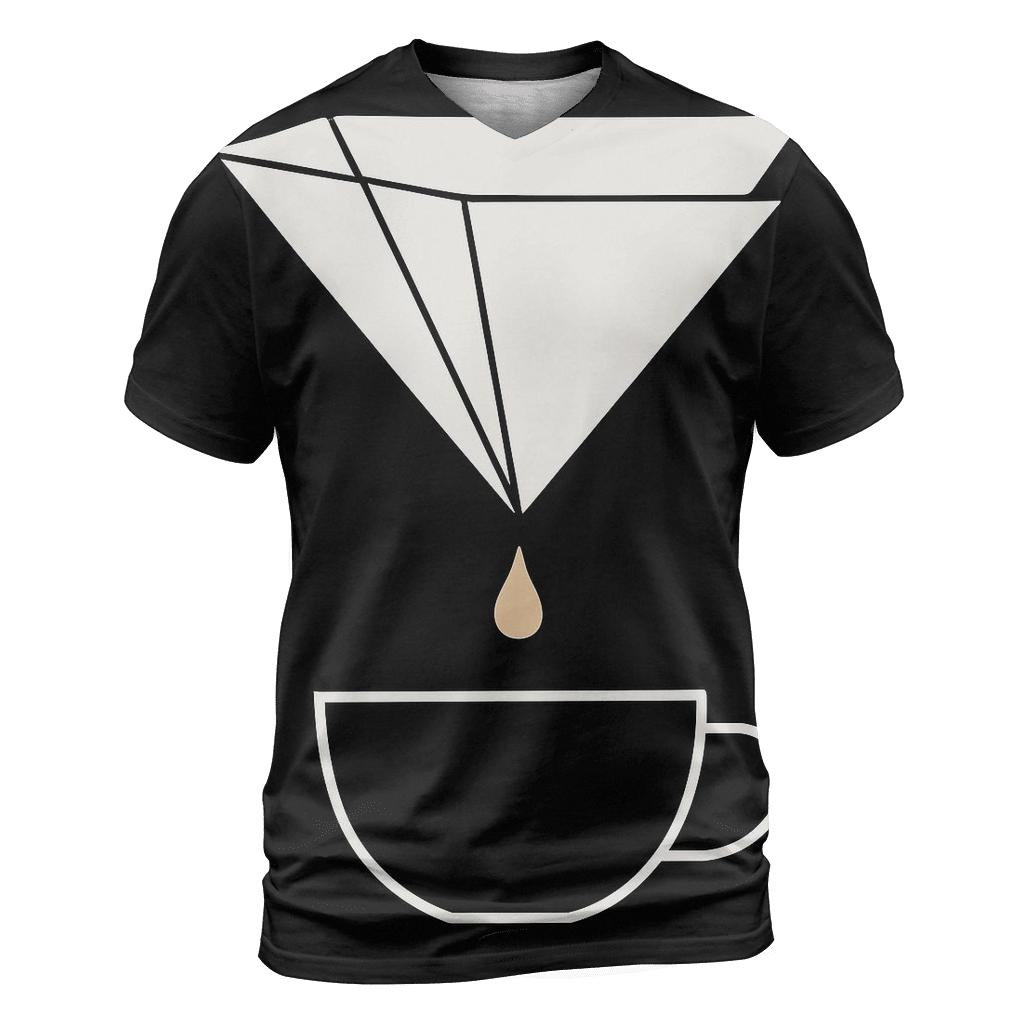 Filter Fold Geometry trendy printed shirt styles