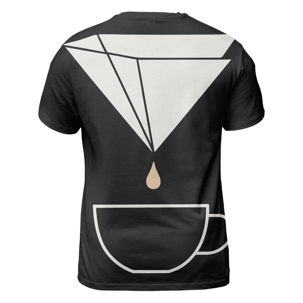Filter Fold Geometry trendy printed shirt styles