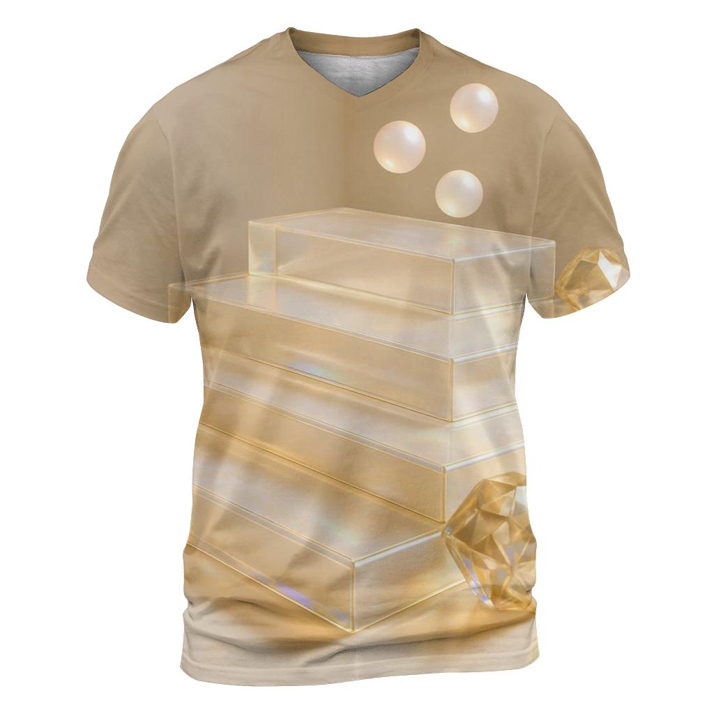 Champagne Prism Terrace personalized full print shirts