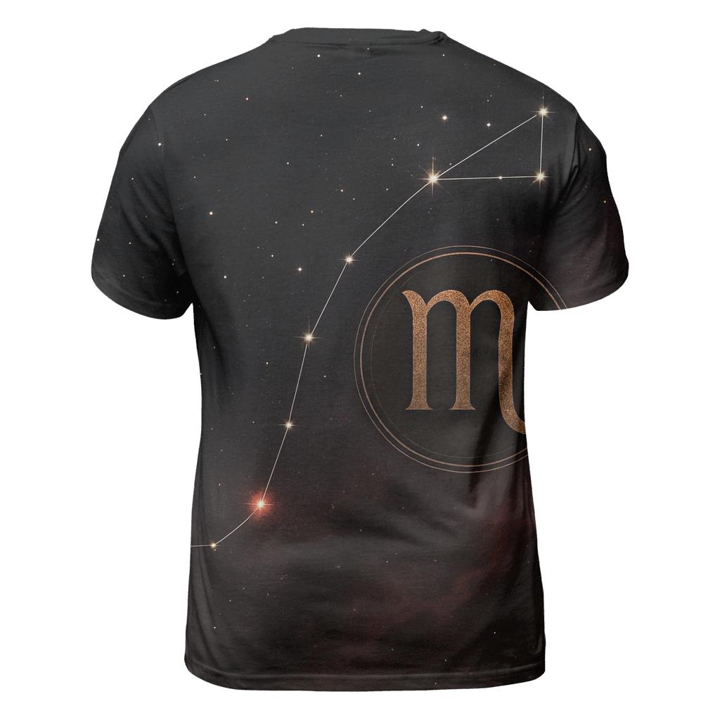 Scorpio Antares Midnight Sigil creative print fashion shirts
