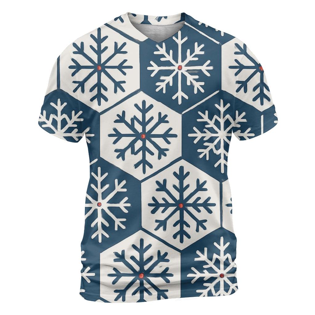 Snowflake Constellation Tessellation unique graphic print tees