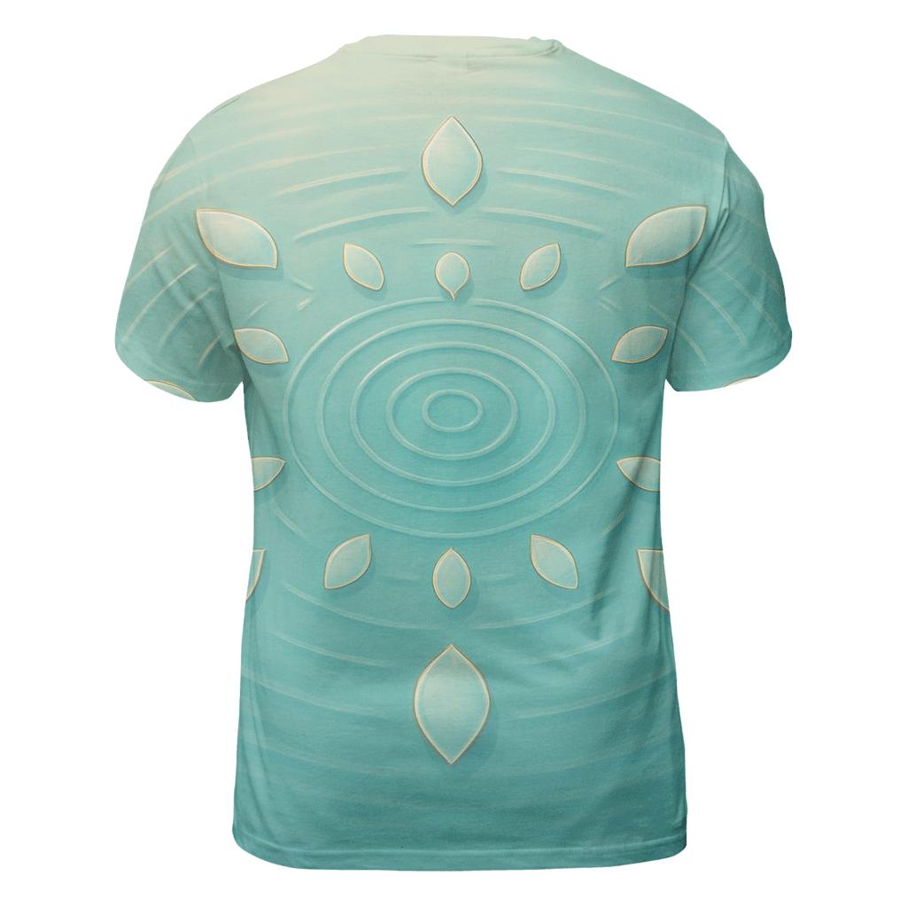 Still Water Mandala Reflection designer pattern shirts