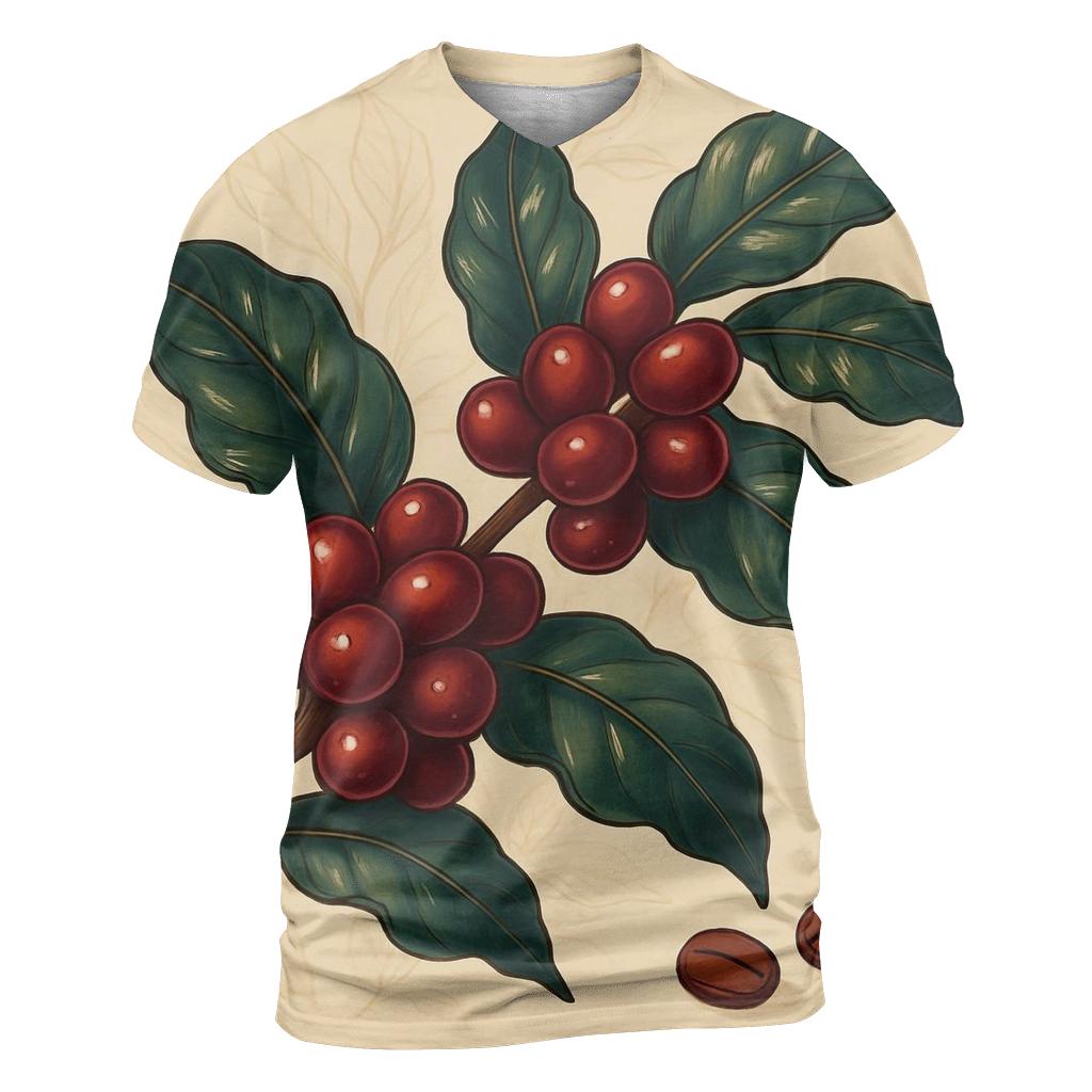 Cherry Branch Luster unique graphic print tees