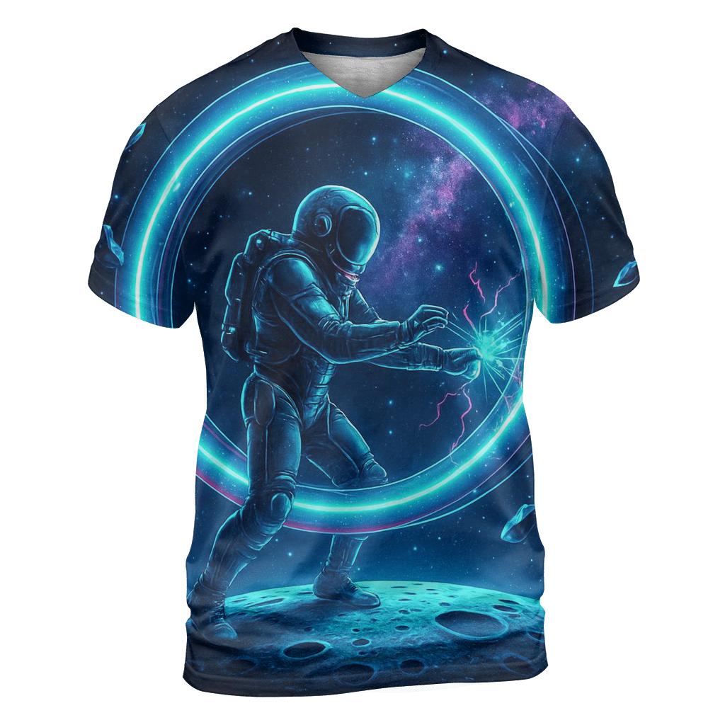 Aurora Engine Over The Silent Moon custom all-over print shirts