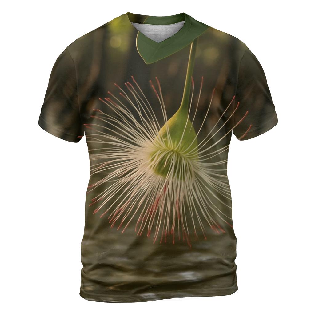Mangrove Apple Blossom In Brackish Estuary vibrant all-over design tees