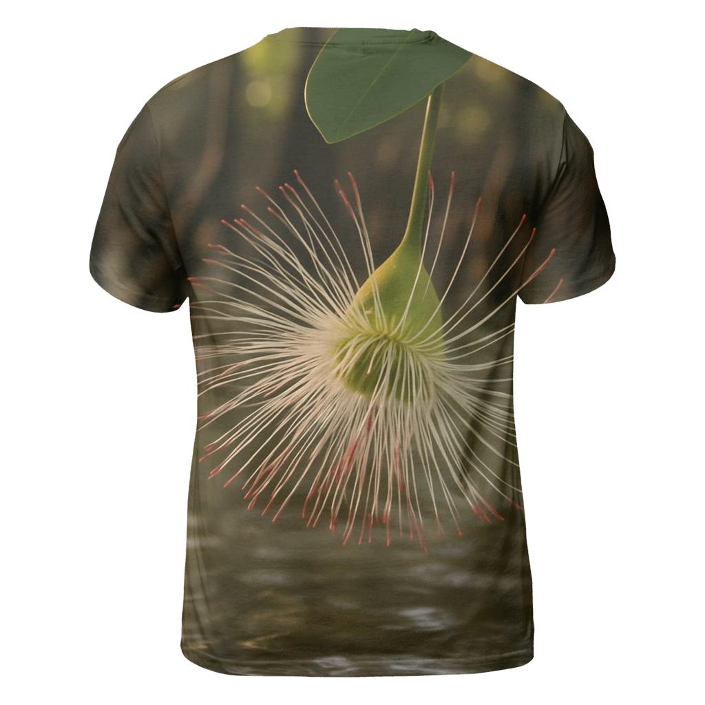 Mangrove Apple Blossom In Brackish Estuary vibrant all-over design tees