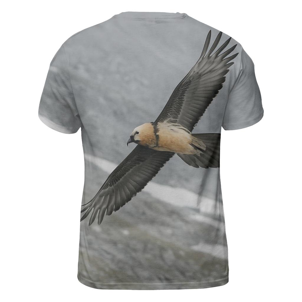 Alpine Thermal Spiral Bearded Vulture designer pattern shirts