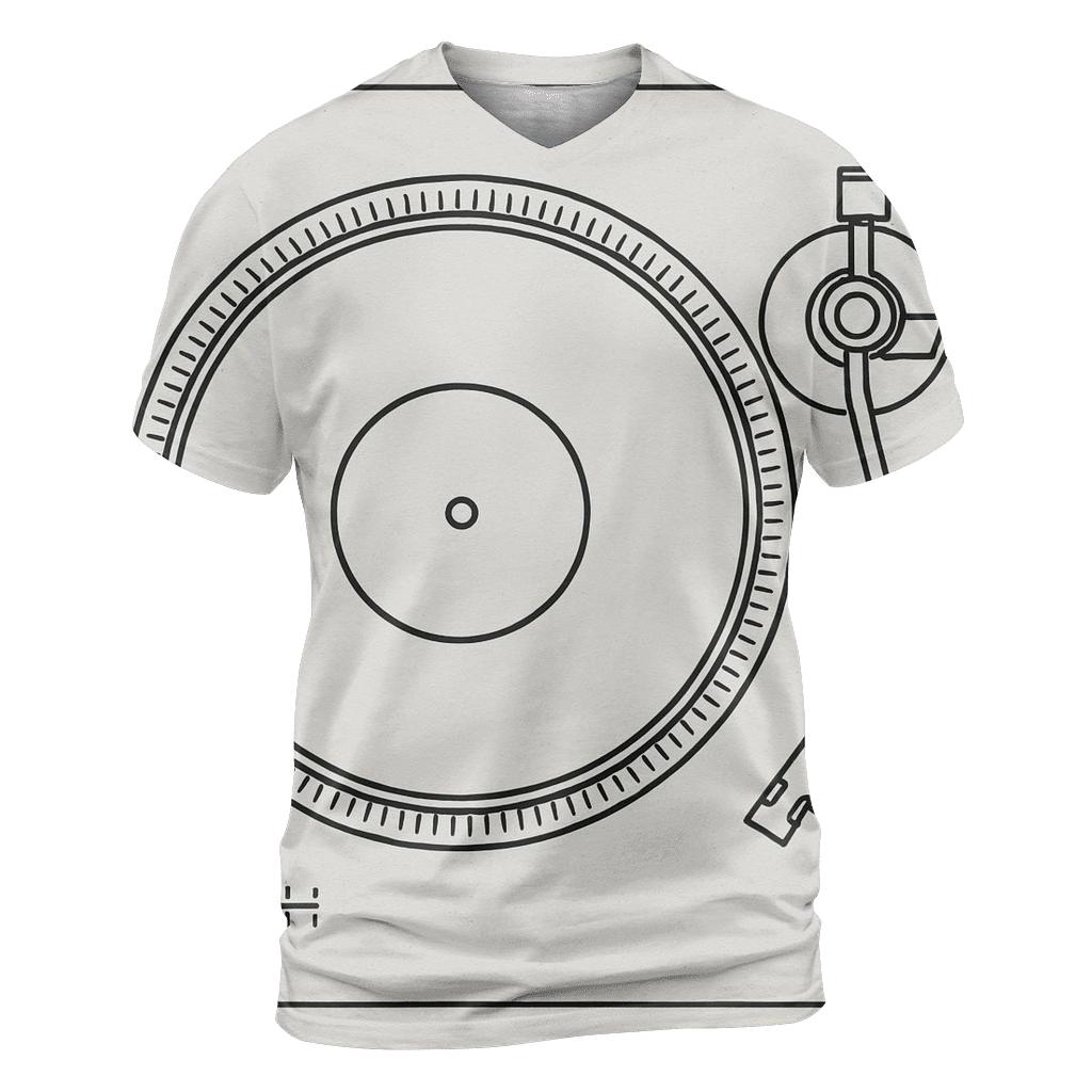 Mono Turntable Blueprint personalized full print shirts