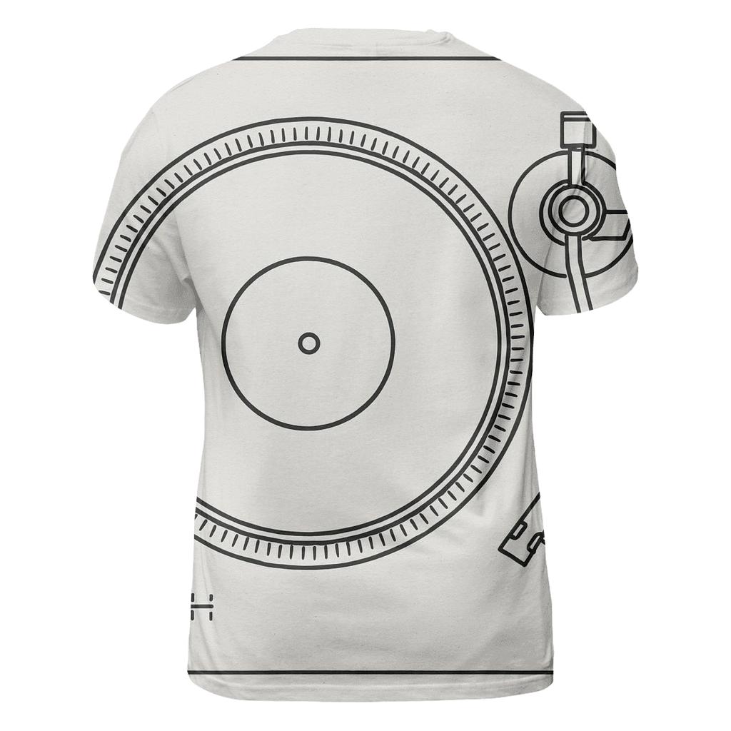 Mono Turntable Blueprint personalized full print shirts