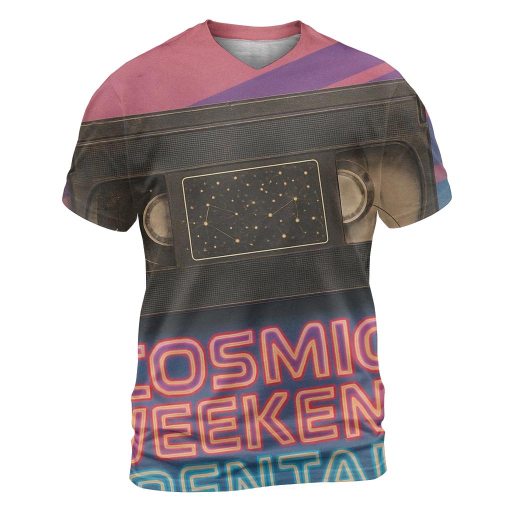 Retro VHS Star Rental Poster creative print fashion shirts