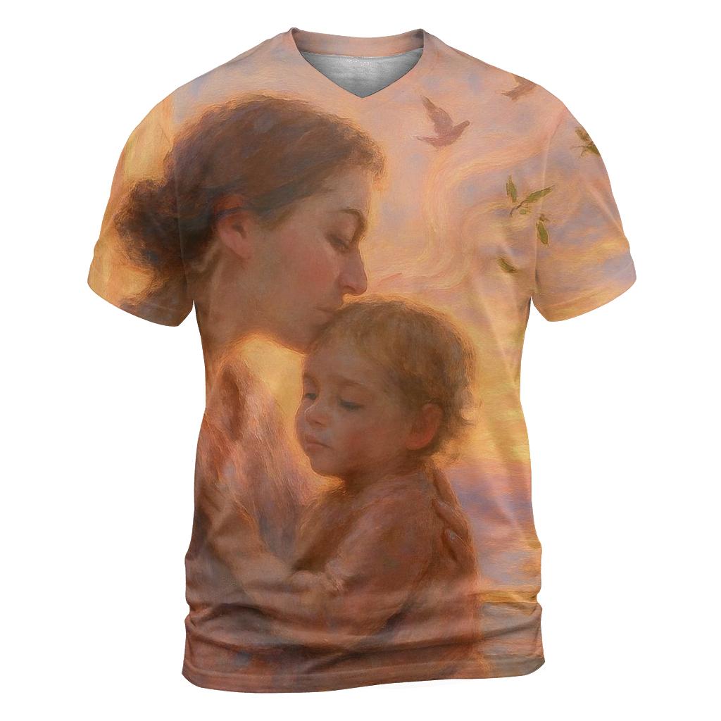 The Name She Whispered Into Dawn A Child Becoming statement graphic shirts
