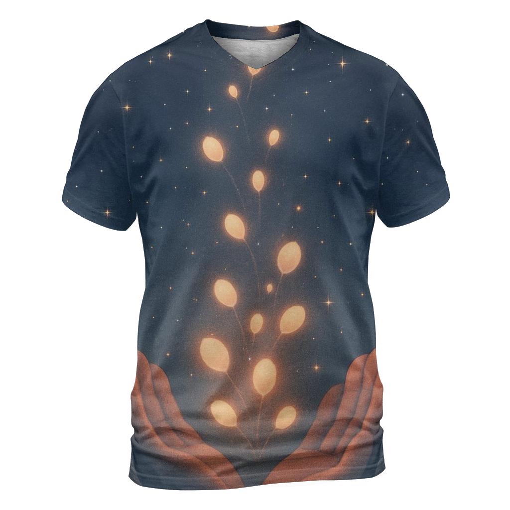 Open Hands Of Starlight Seeds custom all-over print shirts