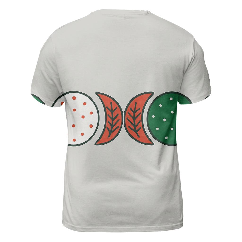 Pine And Ornament Moon Phases personalized full print shirts