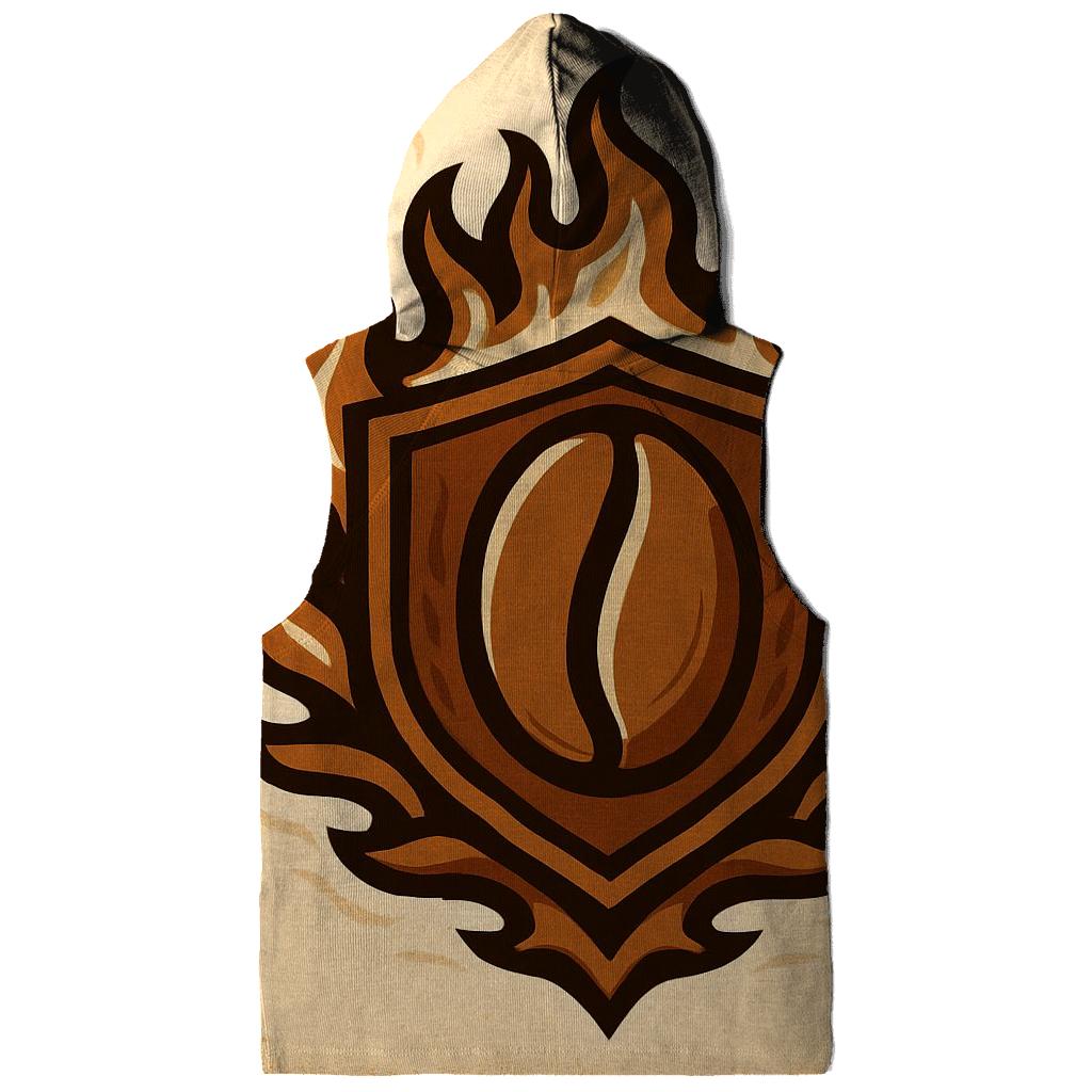 Roaster Flame Crest printed hoodies