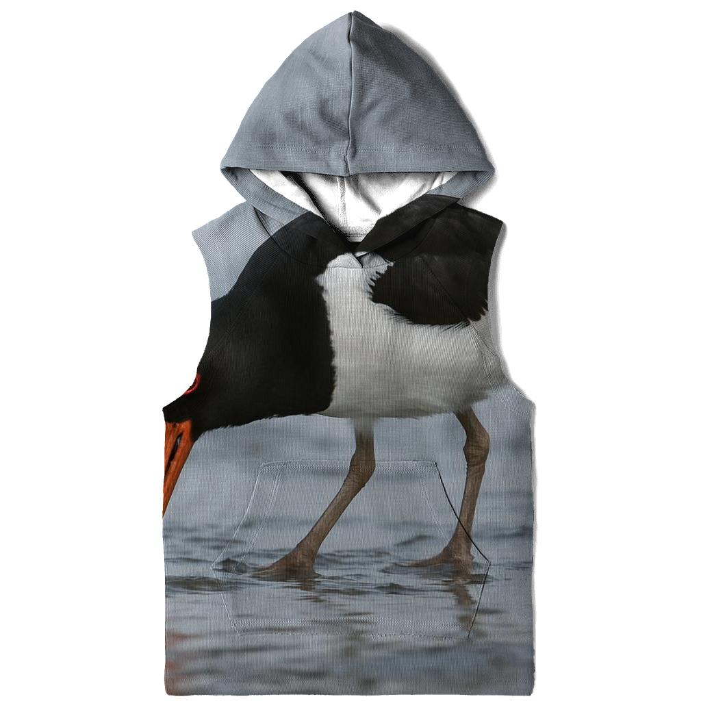 Tideflat Sentinel Oystercatcher zip-up hoodies