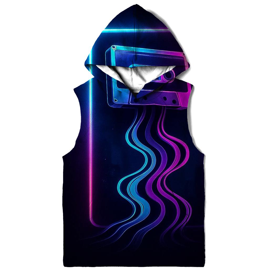 Neon Mixtape Portal zip-up hoodies