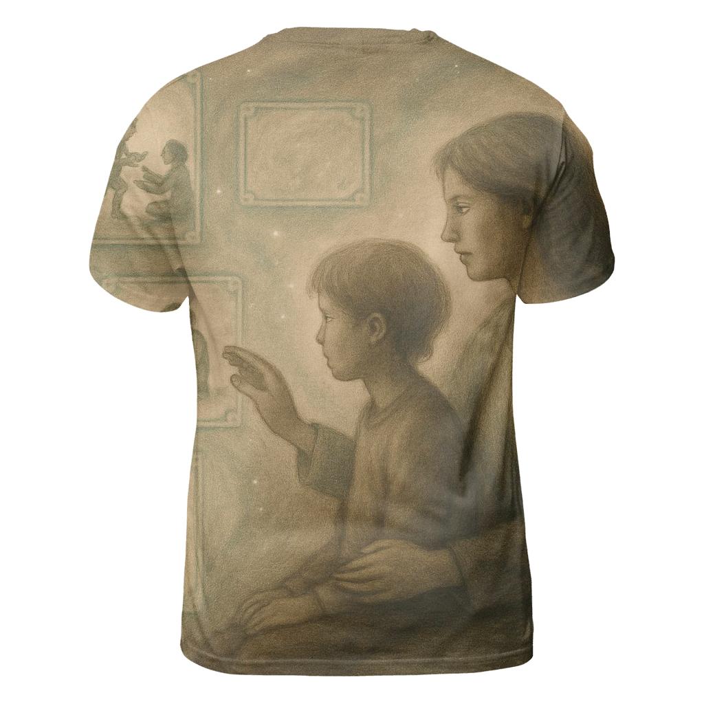 The Invisible Archive A Mothers Memory Holding Every Version Of You custom all-over print shirts