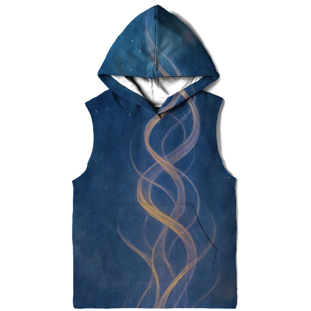 Aurora Prayer Threads printed hoodies