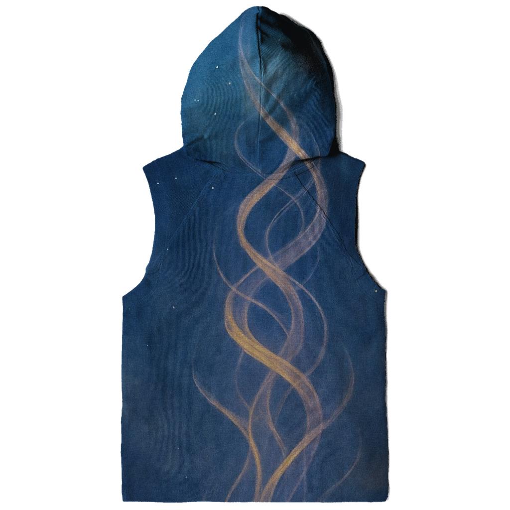 Aurora Prayer Threads printed hoodies