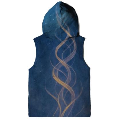 Aurora Prayer Threads printed hoodies