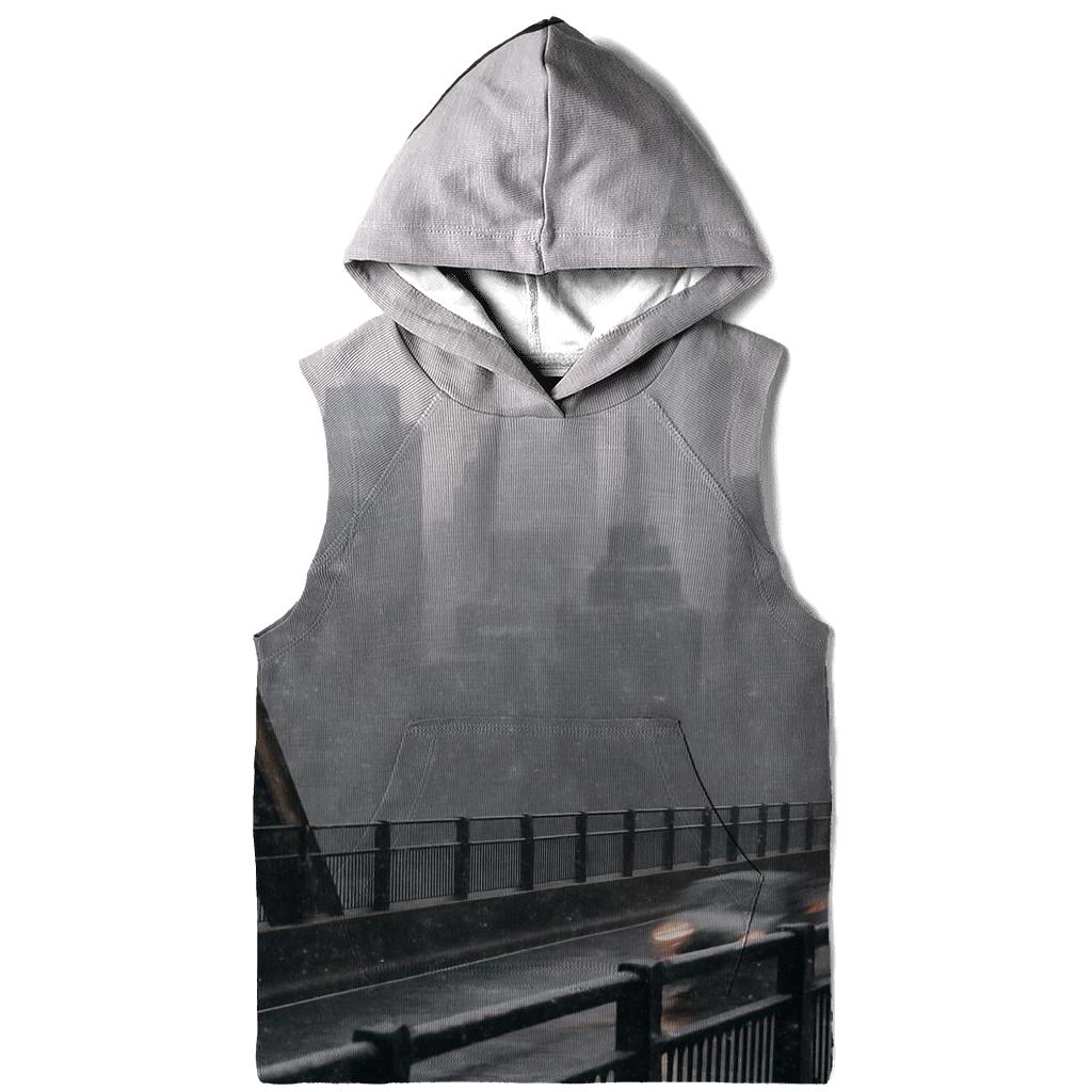 Snow Squall Over Midtown From Queensboro Bridge Walkway hoodie trends