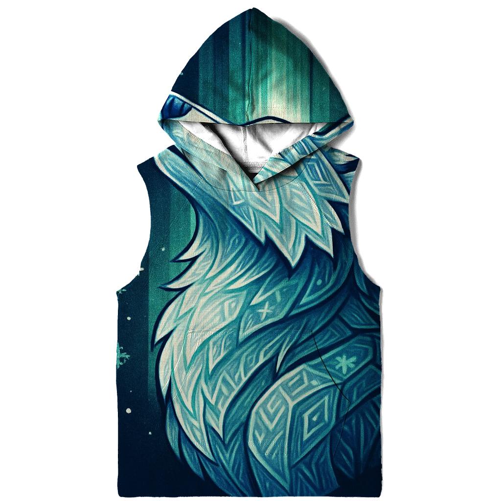 Aurora Runestone Wolf zip-up hoodies