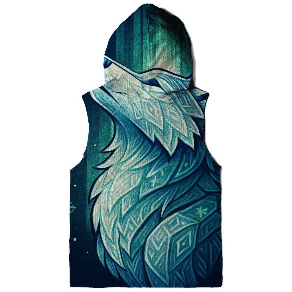 Aurora Runestone Wolf zip-up hoodies