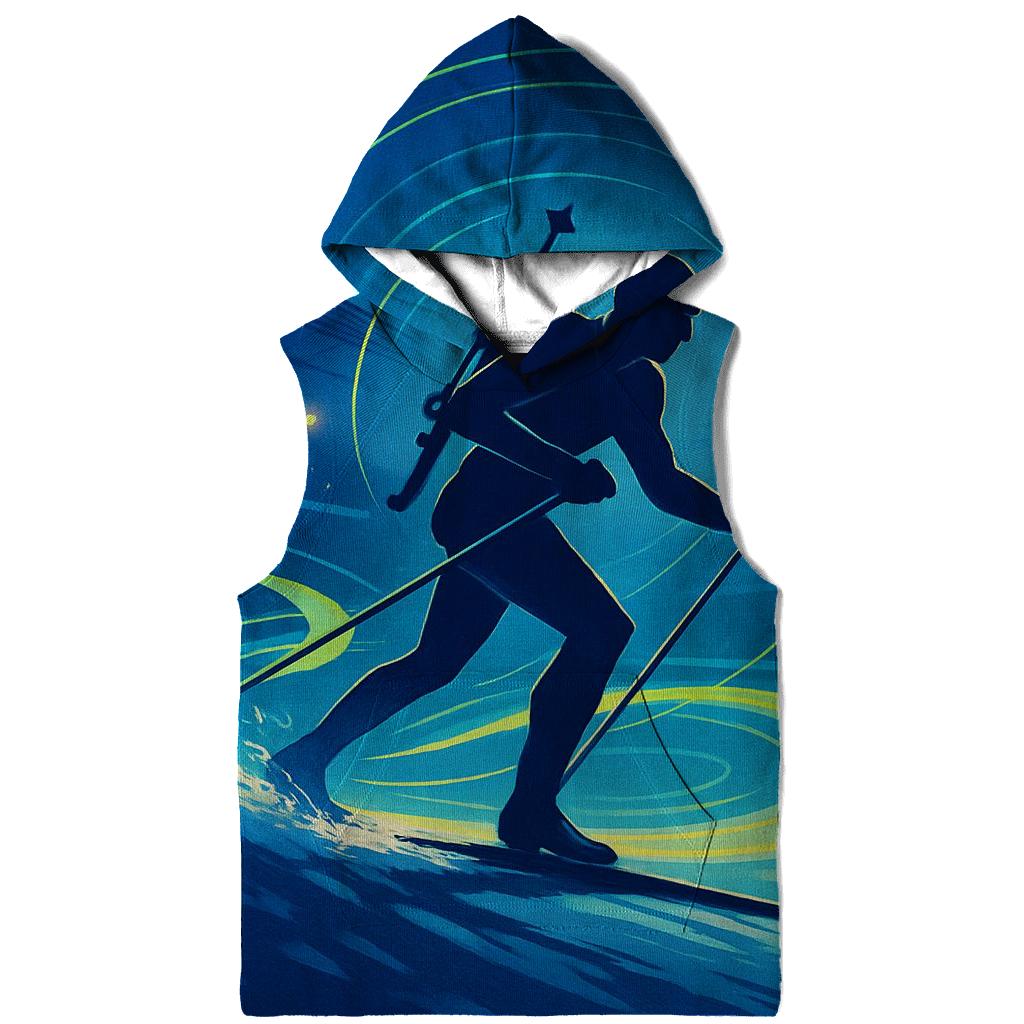 Aurora Biathlon Sprint Poster designer hoodies