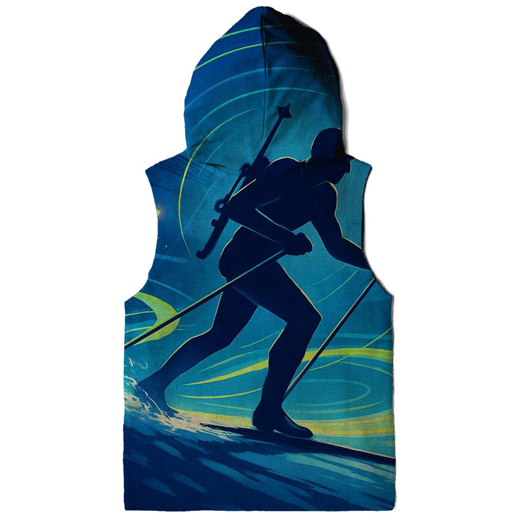 Aurora Biathlon Sprint Poster designer hoodies