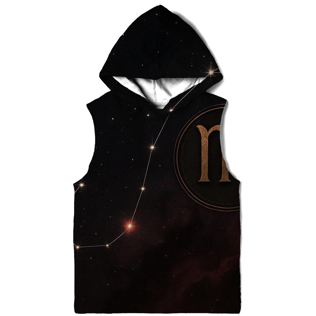 Scorpio Antares Midnight Sigil zip-up hoodies