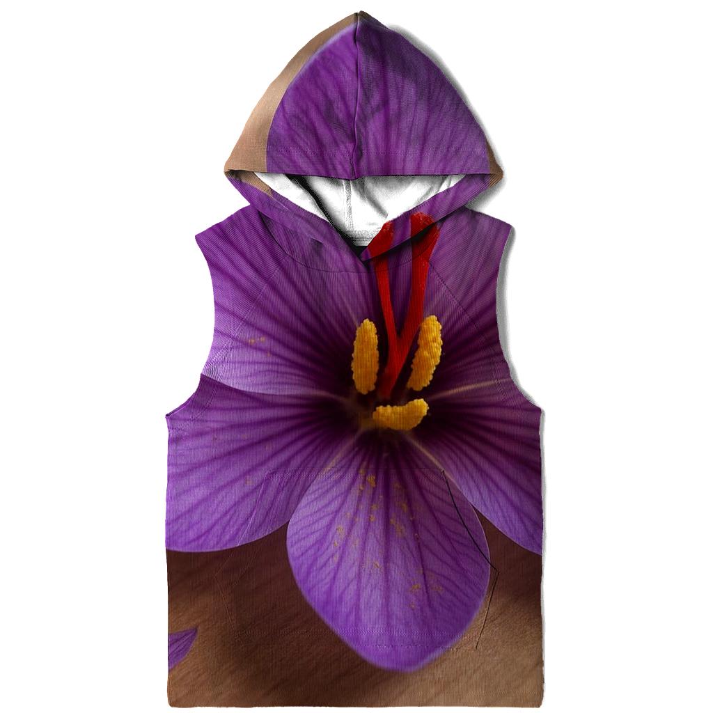 Saffron Crocus Harvest Stigma Detail heavyweight hoodies