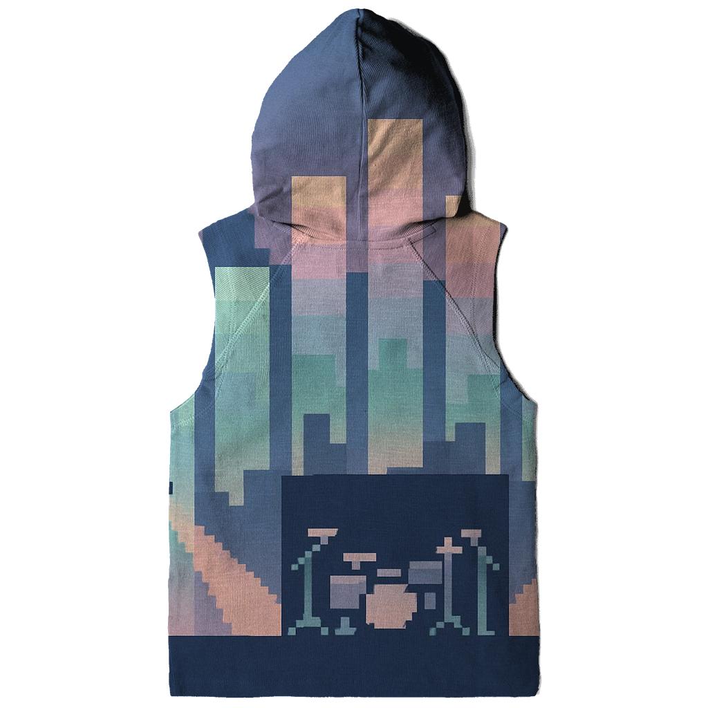 Pixel Stage Skyline lightweight hoodies