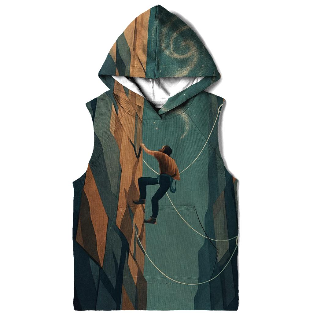 Gravity Well Rock Climbing Study lightweight hoodies