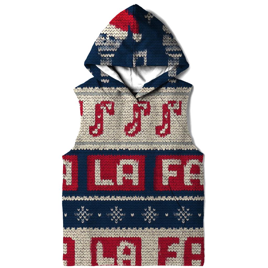 Christmas Carol Karaoke Stripe Design graphic hoodies