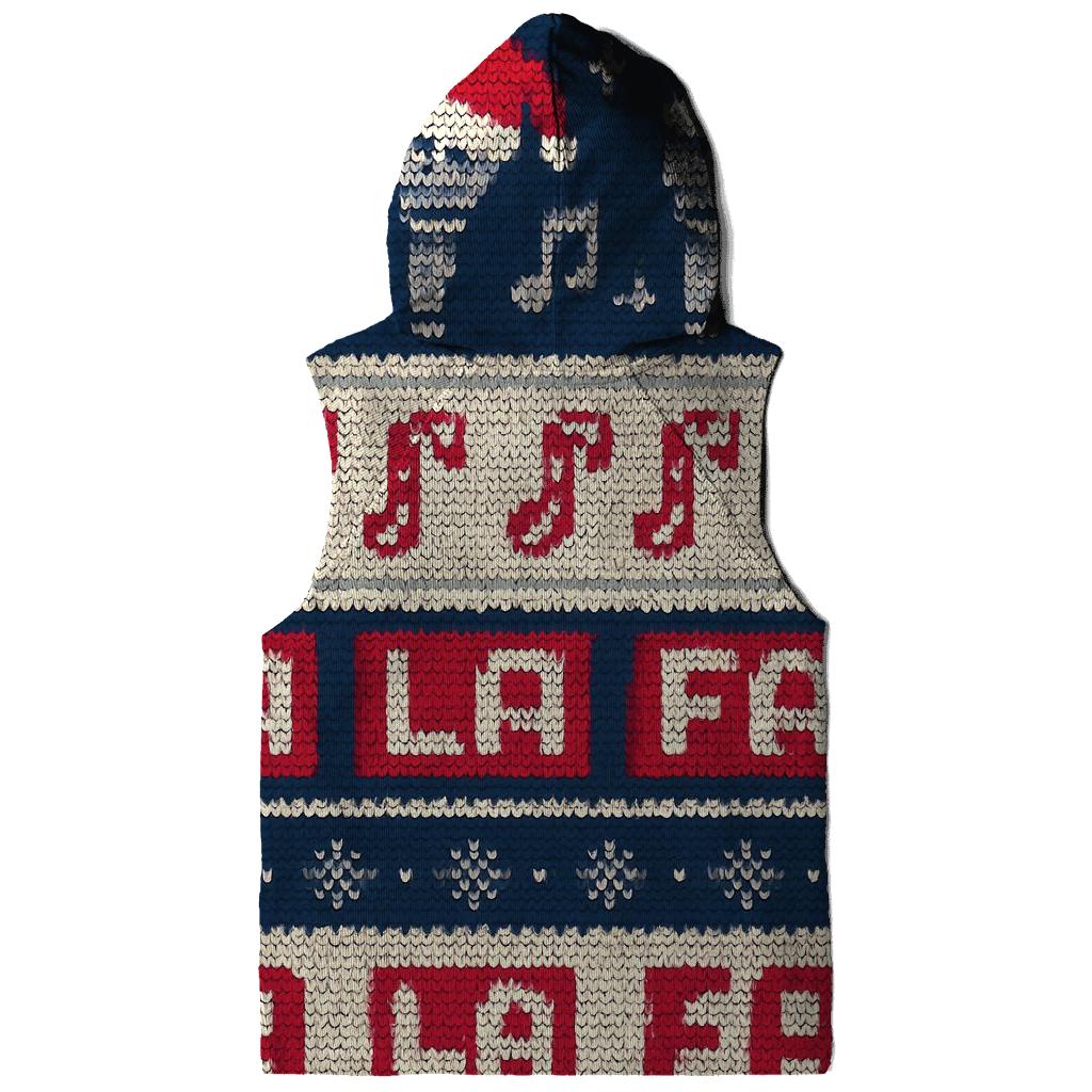 Christmas Carol Karaoke Stripe Design graphic hoodies