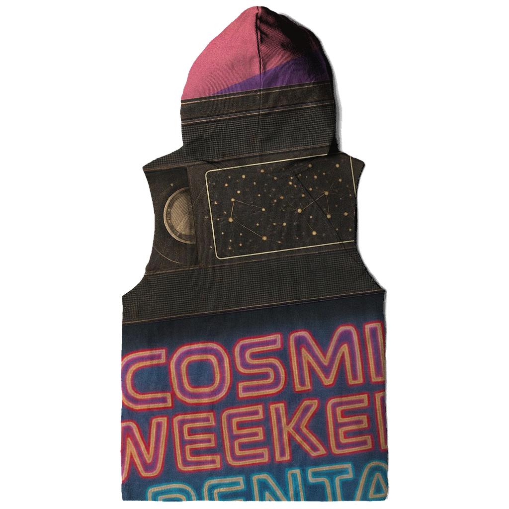 Retro VHS Star Rental Poster premium hoodies