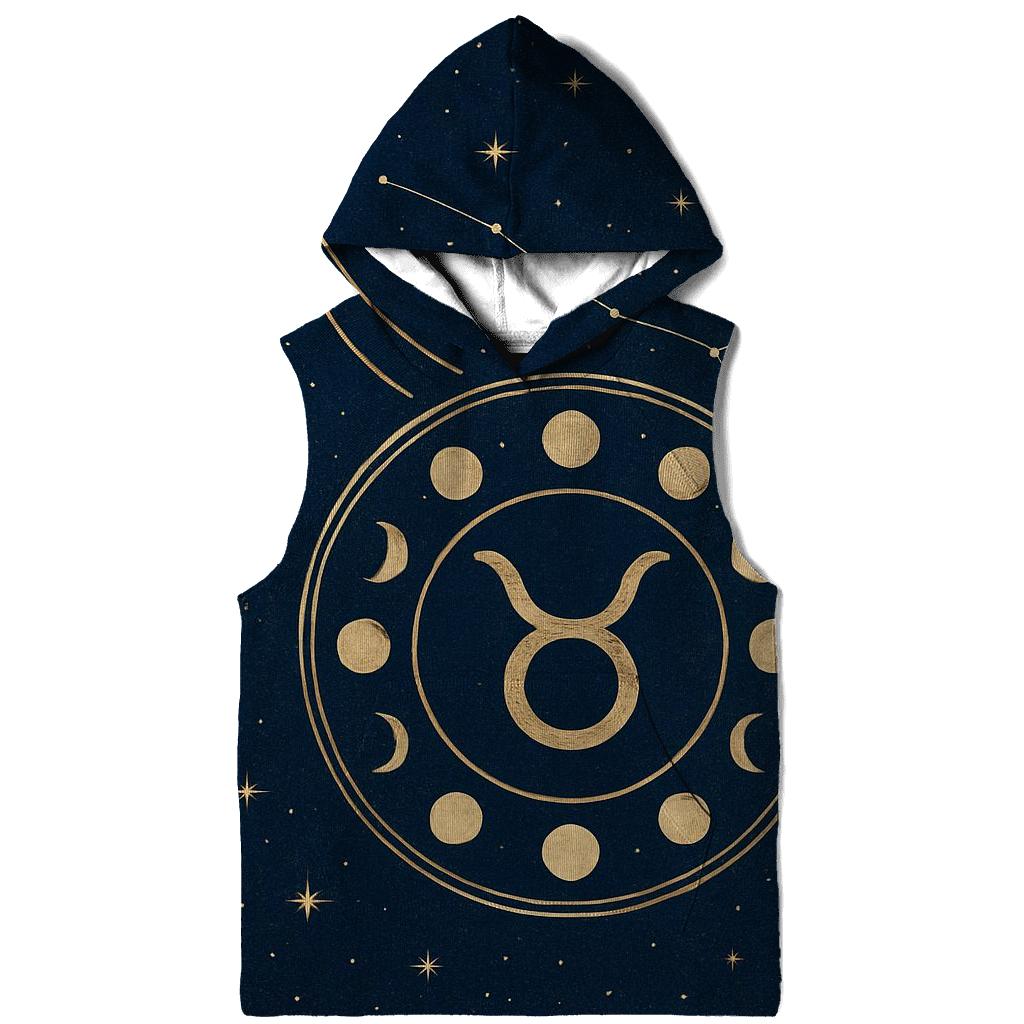 Taurus Hyades Bull Moon Phase Emblem hoodie styles