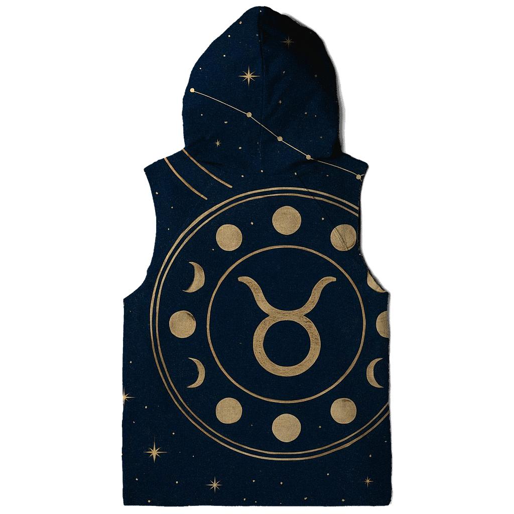 Taurus Hyades Bull Moon Phase Emblem hoodie styles