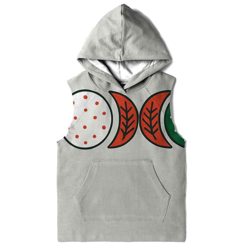 Pine And Ornament Moon Phases lightweight hoodies