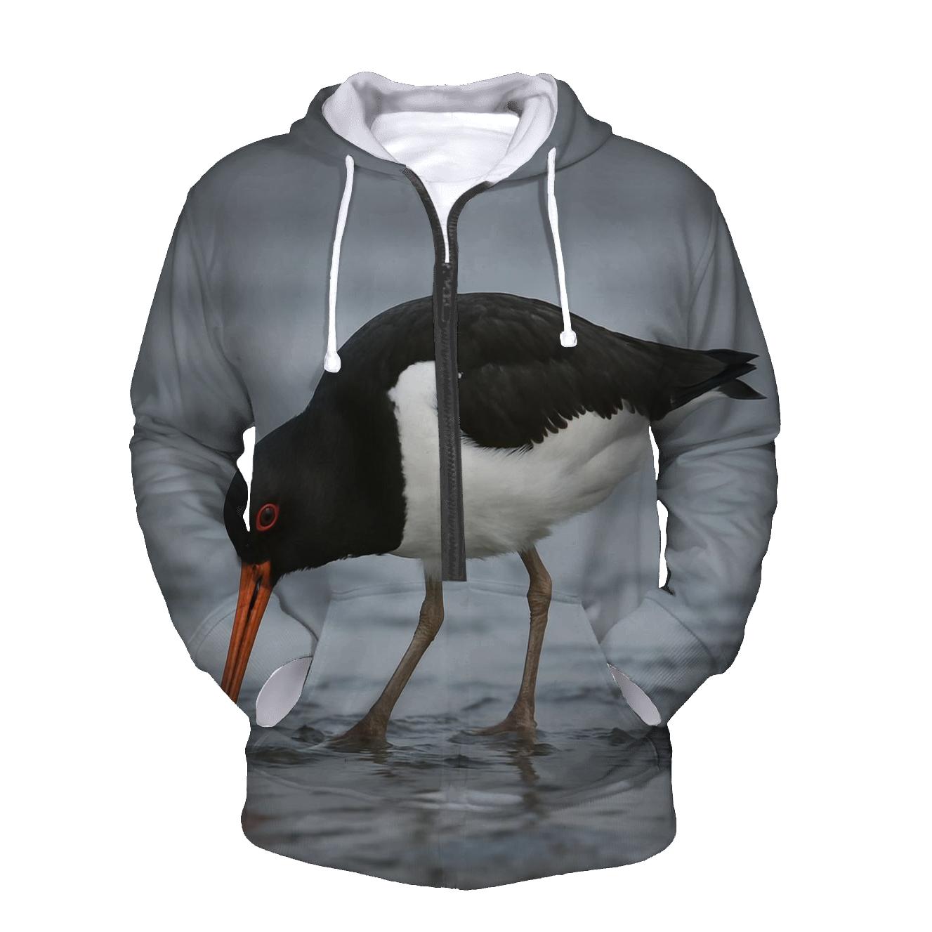 Tideflat Sentinel Oystercatcher designer hoodies