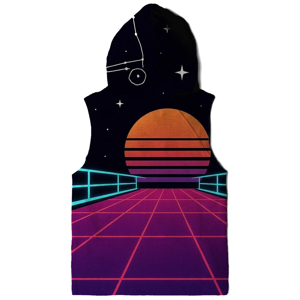 Neon Roller Rink Constellation heavyweight hoodies