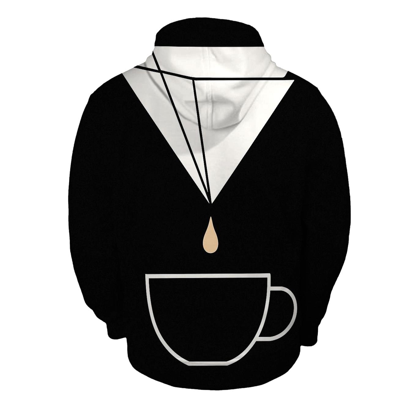 Filter Fold Geometry hoodies fashion