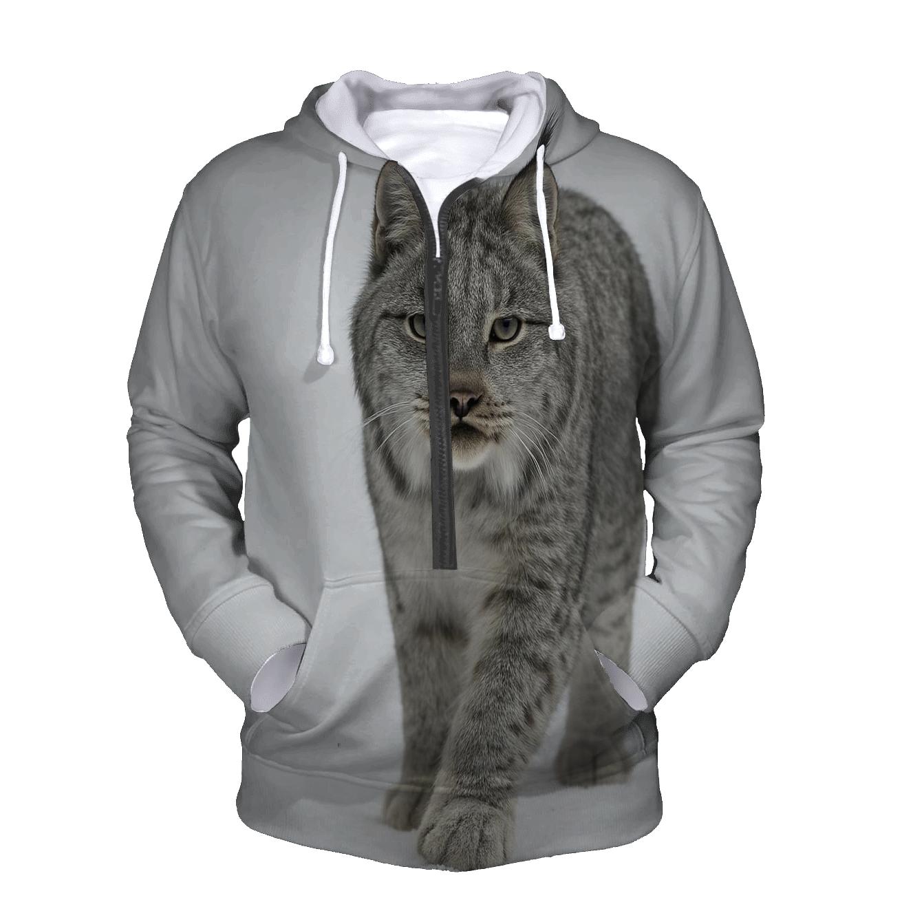 Boreal Stillness Lynx hoodie styles