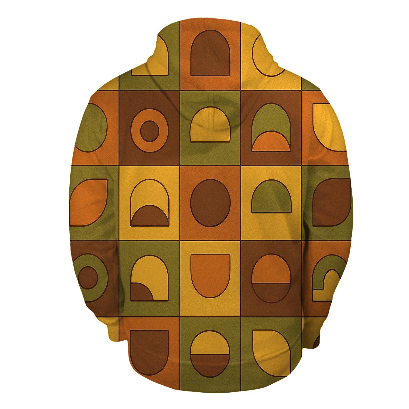 Groovy Patchwork Vinyl Tiles premium hoodies