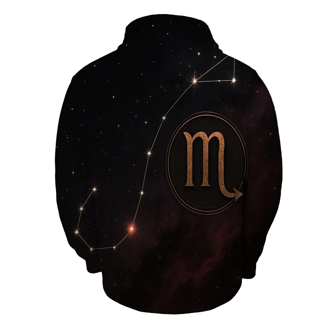 Scorpio Antares Midnight Sigil pullover hoodies