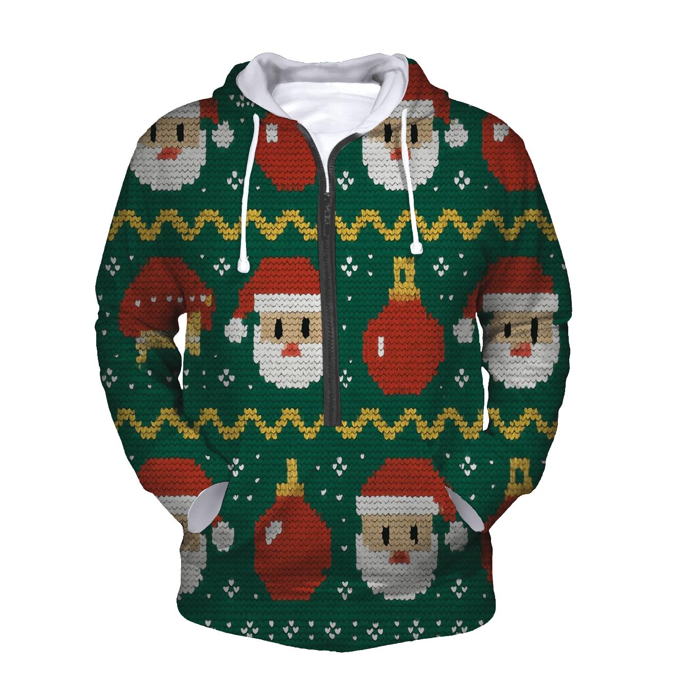Tinsel Turbo Arcade Knit Design pullover hoodies