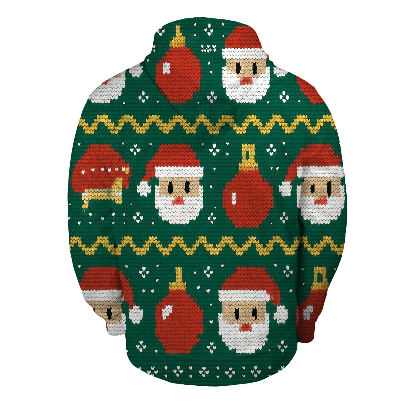 Tinsel Turbo Arcade Knit Design pullover hoodies